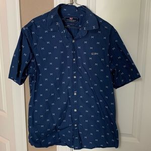 Men’s vineyard vines short sleeve button down